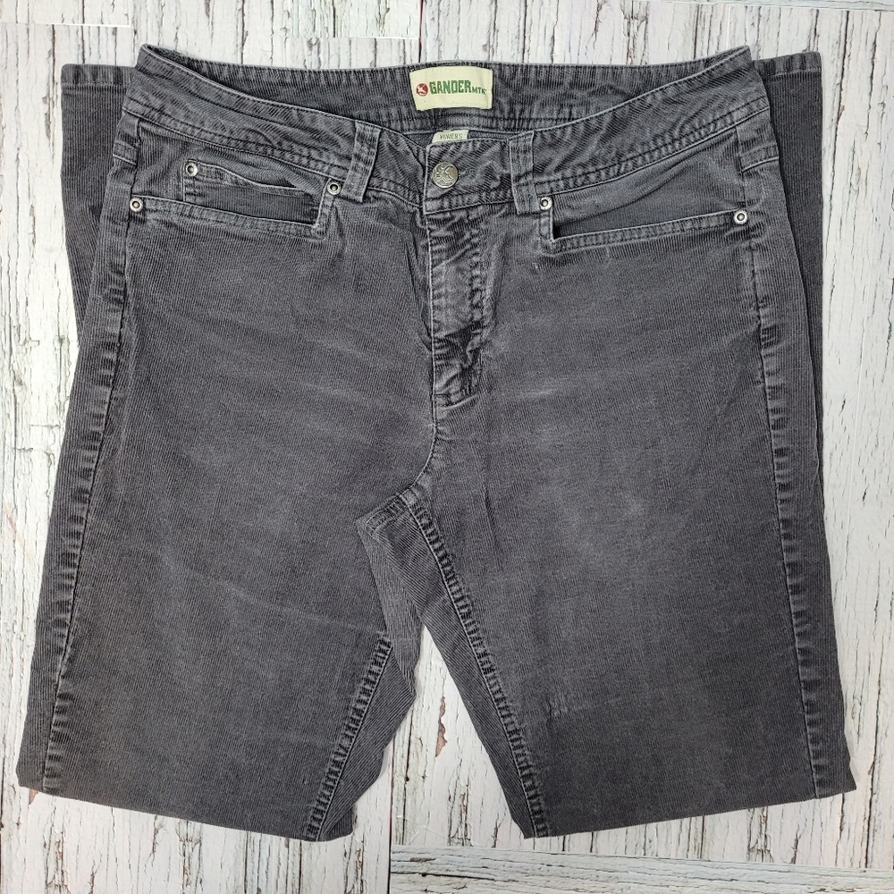 Gander MTN Classic Grey Corduroy Highrise Bootcut
